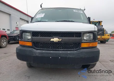 2012 Chevrolet Express 2500 Work Van z USA, uszkodzony, nr VIN 1GCWGFCA5C1179406